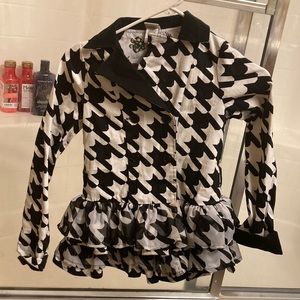 Kids Harajuku Mini for target black and white jacket.